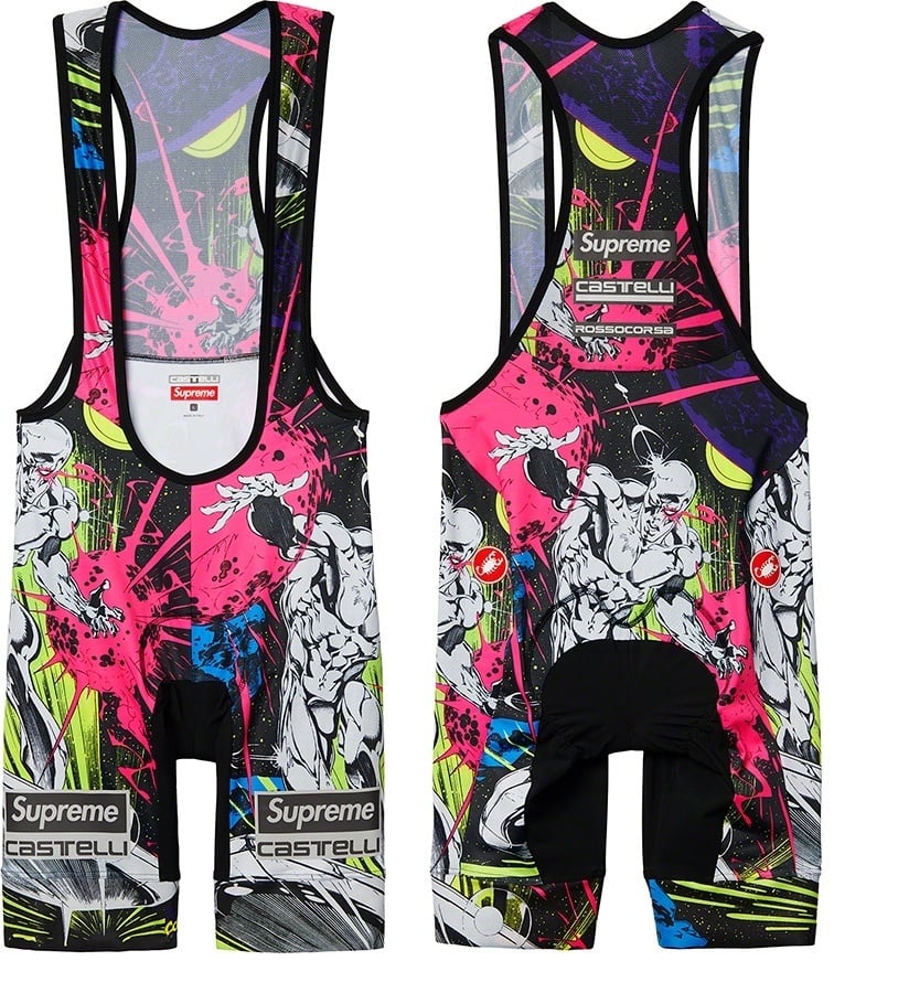 Supreme®/Castelli Silver Surfer Cycling Bib Short